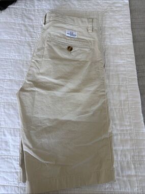 Vineyard Vines Boys Beige Chino Shorts